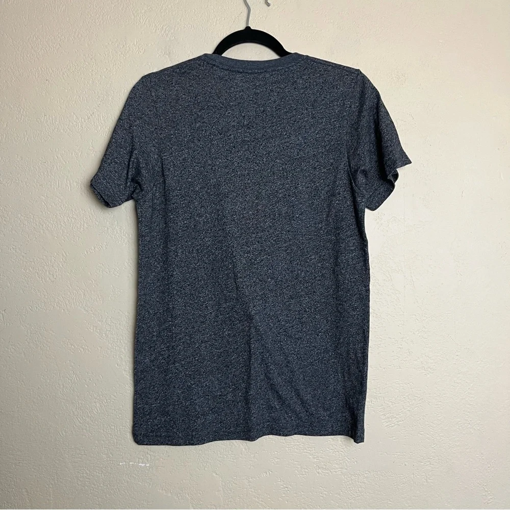 5/$30 Aeropostale men short sleeve gray athletic‎ casual shirt size small